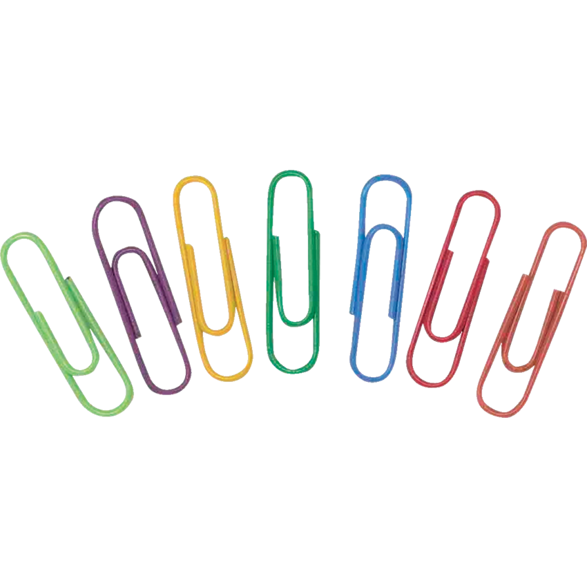 Westcott Vinyl Coated Paper Clips