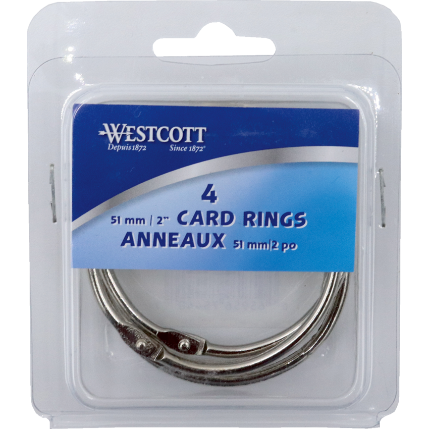 Westcott Loose Leaf Rings - 2" Diameter